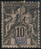 Grande Comore 1897 ~  YT 5 - 10 C. Type Sage - Usati