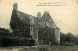 Carquefou * Château De La Chambre , Prise Du Nord Est * Châteaux De La Loire Inférieure N°786 - Carquefou