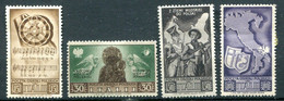 ITALIE - 4 Timbres Du 2ème Corps Polonais En Italie - 1946-47 Corpo Polacco Period