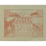 Billet, Autriche, Altenfelden, 80 Heller, Paysage 1920-06-06, SPL Mehl:FS 27Ic - Oesterreich