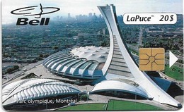 Canada - Bell (Chip) - Parc Olympique, Montreal, 04.1996, 20$, 10.000ex, Used - Canada