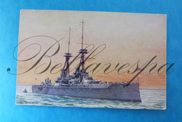 H.M.S. Collingwood.  Oilette Tuck Series VI "Our Navy " N° 8643 - Krieg