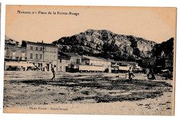 CPA/13/MARSEILLE - Place De La Pointe Rouge RARE / ANIMEE//NON  CIRCULEE/TBE - Quartiers Sud, Mazargues, Bonneveine, Pointe Rouge, Calanques,