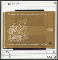 Jugoslawien 1979 - Yougoslavie 1979 - Jugoslavija 1979 - Michel MH 1 / Carnet 1 / Booklet 1 - ** Mnh Neuf Postfris - Booklets