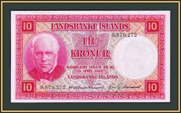 Iceland 10 Crowns 1928 (1948) P-33 (33a.4) UNC - Iceland