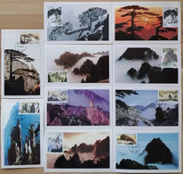 China Maximum Card,1997-16 Huangshan,10 Pcs - Cartes-maximum