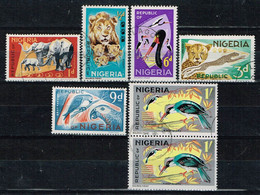 Nigeria  , " Animals Of The Jungle And Steppe " , Gestempelt / Used / Oblitaire - Nigeria (1961-...)