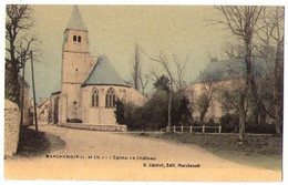 (41) 2071, Marchenoir, Coeuret Colorisée Toilée, L'Eglise, Le Château - Marchenoir