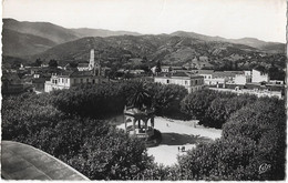 Algerie  -  Blida  -  Vue Sur La Place  D'armes  Vers L'atlass - Blida