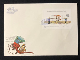 MACAU 1987 MEANS OF TRADITIONAL LAND TRANSPORT FDC WITH S\S - FDC