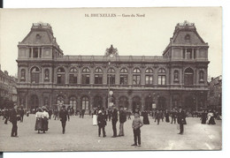 BRUXELLES - GARE Du Nord - Ferrovie, Stazioni