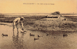 80 - SOMME - NOYELLES-SUR-MER - Une Hutte En Baie De Somme - Canard - Superbe - 10695 - Noyelles-sur-Mer