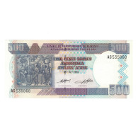 Billet, Burundi, 500 Francs, 1999, 1999-02-05, KM:38b, NEUF - Burundi