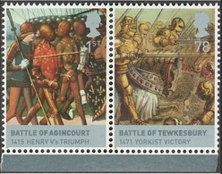 GROSSBRITANNIEN GRANDE BRETAGNE GB 2008 FROM M/S LANCASTER AND YORK SET 2V SG 2818B+C SC SH2555B+C MI 2619-20 YT 2984-5 - 2001-10 Ediciones Decimales