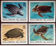 Solomon Islands 1983 - Turtles Stamp Set Mnh** - Salomon (Iles 1978-...)