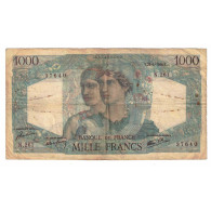 France, 1000 Francs, Minerve Et Hercule, 1946, N.261, TB+, Fayette:41.13 - 1 000 F 1945-1950 ''Minerve Et Hercule''