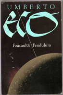 Umberto * Eco *Foucault's Pendulum *  Edition 1989 - Astronomùia