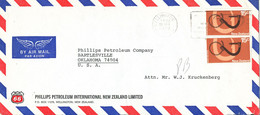 New Zealand Air Mail Cover Sent To USA Wellington 26-1-1979 - Corréo Aéreo