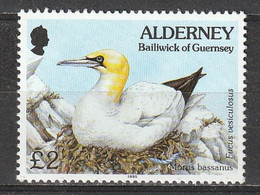 Alderney Mi 82 Freimarke Flora Und Fauna Birds 1995 MNH Postfris Tiere Animals Fauna Vogels Birds - Alderney