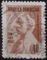 REPÚBLICA DOMINICANA 1970 Juan Pablo Duarte, 1813 - 1876. Padre De La República Dominicana. USADO. - Dominican Republic