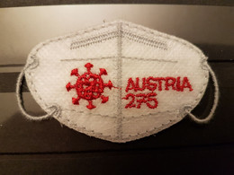 Austria 2021 Autriche Against Disease 19 FFP2 Masks Health Medecine Sante 1v Mnh - Ongebruikt