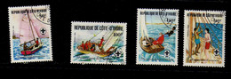 Cote-d'Ivoire - Scoutisme - Voile - Obliteres - Ivory Coast (1960-...)