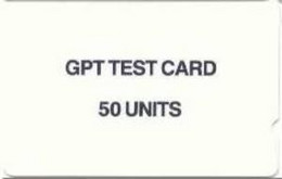 GPT DEMO : T1 GPT TEST CARD 50 UNITS  For RUSSIA ( Batch: 1GPTC001502) USED - [ 5] Eurostar, Cardlink & Railcall