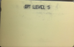 GPT DEMO : L05 White Card+GPT LEVEL 5 2GPTD ( Batch: 2GPTD000188) USED - Eurostar, Cardlink & Railcall