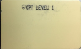 GPT DEMO : L01 White Card+GPT LEVEL 1 2GPTA For CYPRUS ( Batch: 2GPTA000499) USED - Eurostar, Cardlink & Railcall
