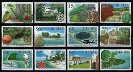 Belize 2005 - Mi-Nr. 1291-1302 I ** - MNH - Sehenswürdigkeiten - Belize (1973-...)