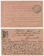 Portugal * Bilhete Postal  Circulado * Rei Do Papel - João Gonçalves Ramos * Porto A Guimarães * 1930 - Enteros Postales