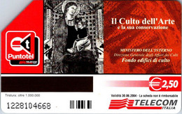 (24-6-2022 H) Phonecard -  Italy - (1 Phonecard)  Ill Culto Dell' Arte - 2.50 EURO - Altri & Non Classificati