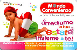 (24-6-2022 I -i  ) Phonecard -  Italy - (1 Phonecard) Mondo Convenienza - Other & Unclassified