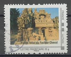 France - Frankreich Timbre Personnalisé 2007 Y&T N°MTAM01-012 - Michel N°BS(?) (o) - Palais Idéal Du Facteur Cheval - Used Stamps