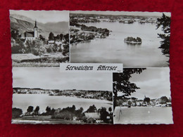 AK: Seewalchen - Attersee, Gelaufen 8. 8. 1966 (Nr.3544) - Attersee-Orte