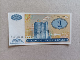 Billete De Azerbaiyán De 1 Manat 1993, Serie A, UNC - Azerbaïjan