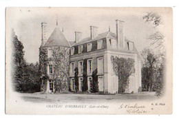 (41) 3409, Herbault, GH Phot, Château D'Herbault, Dos Non Divisé - Herbault