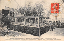 PARIS-75001- MAISON-DUPONT-BARBIER- EXPOSITION DE CHRYSANTHEMES ET FRUITS - GRAND PRIS D'HONNEUR- 3/5/7 RUE GOMBOUST - Paris (01)