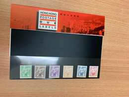 Hong Kong Stamp Postage Due Set MNH - Gebraucht