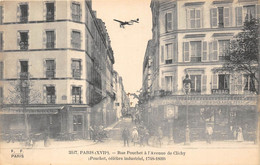 PARIS-75017-RUE POUCHET A L'AVENUE DE CLICHY- ( POUCHET CELEBRE INDUSTRIEL 1748/1809 - Arrondissement: 17