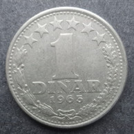 Yougoslavie - Pièce De 1 Dinar 1965 - Jugoslawien