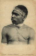 Australia, Native Aboriginal Man "Eudra" (1900s) Postcard - Aborigènes