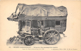 PARIS-MUSEE CARNAVALET-DILIGENCE DES MESSAGERIES ROYALES ( LIGNE DE PARIS A STRASBOURG VERS 1830 ) - Musées
