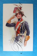 Artist Illustrateur.Usabal. Lady Army Uniform  Edit R & K , Erkal N° 124/1 - Usabal