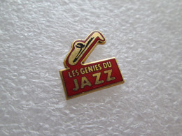 PIN'S   LES GÉNIES DU JAZZ  Email Grand Feu - Musique