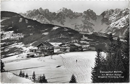 Autriche  -  Alpengasthof  Maierl  Mit  Wildem Kaiser   Skigebiet  Kirchberg Tirol - Kirchberg