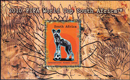 SOCCER- FIFA WORLD CUP-2010-SOUTH AFRICA - MS- MNH-D5-75 - 2010 – África Del Sur