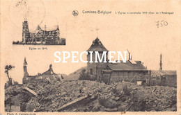 L'Eglise Reconstruite 1919 Don De L'Amérique - Comines - Komen - Komen-Waasten