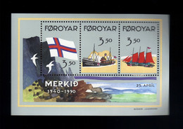 Francobolli Foroyar - Foglietto - Merkid 1940 - 1990 - Faroe Islands