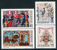 SWEDEN 1973 Christmas MNH / **.  Michel 828-31 - Ungebraucht